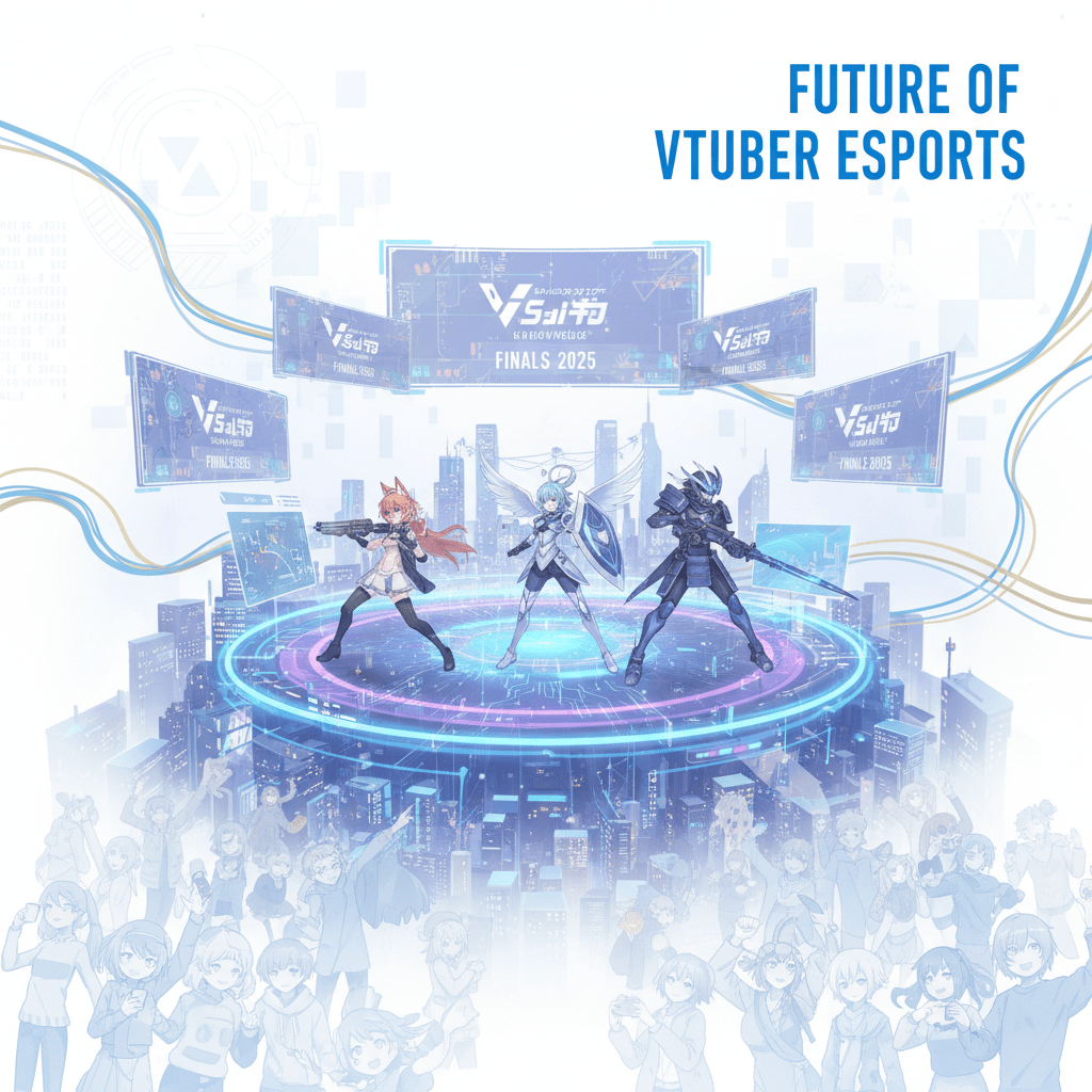 V最協未來展望圖，VTuber電競社群擴張與創新