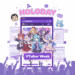 Hololive成員接管Twitch首頁的holoday合作活動插圖，展示限定表情符號與經典YAGOO表情，二次元風格